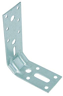 AFBAT Gebogener Winkelwinkel, verstärkt, Länge 70 mm, Höhe 140 mm, Unbekannt, one Size