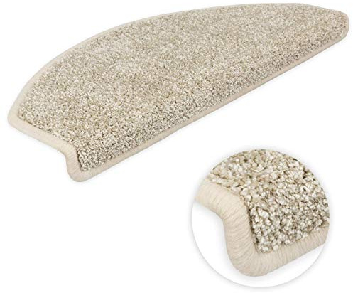 Kettelservice-Metzker Stufenmatten Ventura Halbrund Einzeln und SparSet's Beige 16 Stück