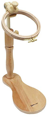Nurge Vielseitiger Sitz-Stickerei-Ständer für Kreuzstich, Tapisserie-Ring, #A