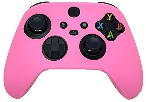 ExtremeGripPro Silicon Camo Case Cover Skin Grips for Microsoft Xbox Series X S Controller - Pink