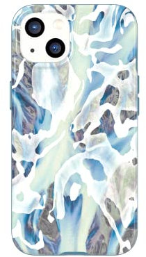 tech21 Evo Art Frozen River für iPhone 13 – Schutzhülle mit exklusivem Artwork und 3,6 m Multi-Drop-Schutz