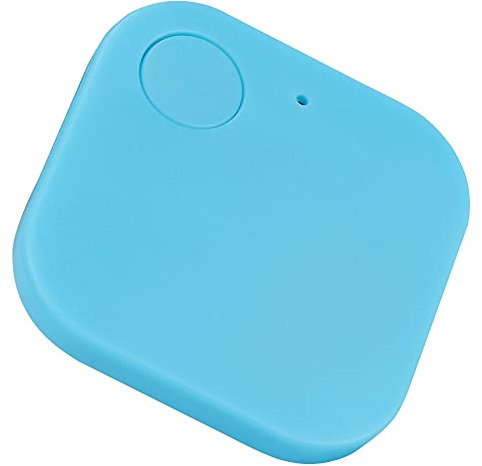 Garsent Bluetooth Key Finder, Portable Bluetooth Intelligent Anti Lost Device, Ultra Thin Square GPS Tracking Locator, Automatic Alarm, Adjustable Ringtones, for Kids Pets Keychain for Smartphone