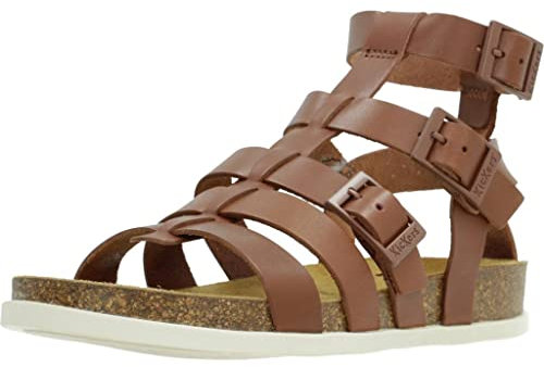 Kickers Alexa, Sandales Femme, Marron Clair, 36
