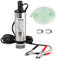 12V Pompe à Huile, Pompe Carburant avec Clip, Pompe Submersible Acier Inoxydable 51mm, Pompe de Transférer Diesel, Huile, Eau, Pompe de Véhicule avec Filtre Amovible, 3m Cordon D'alimentation & Tuyau