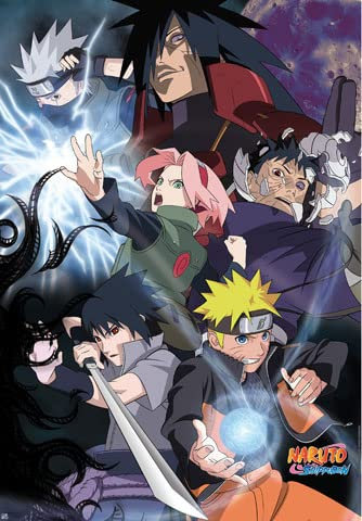 empireposter Naruto Shippuden- Group Ninja War - Manga Anime Poster Grösse 61x91,5 cm