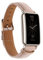 kwmobile Armband kompatibel mit Huawei Watch Fit mini - Echtleder Fitnesstracker Sportarmband Band
