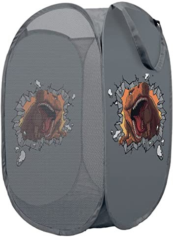 Foldable Pop Up Laundry Bag Toy Storage Basket for Kids Boys and Girls Tidy Room (Storage Basket Theme 1)