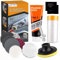 Xtremeauto Headlight Restoration Kit - Car Headlight Restorer Kit, Restore & Repair Yellow Faded Headlights, Car Headlight Restoration Kit Easy To Use With Drill Head, Rubbing Compound Coating