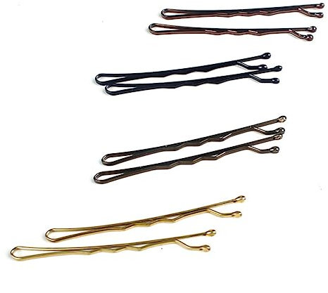 96 Pezzi Mollette Nere Forcine Clip Da Donna