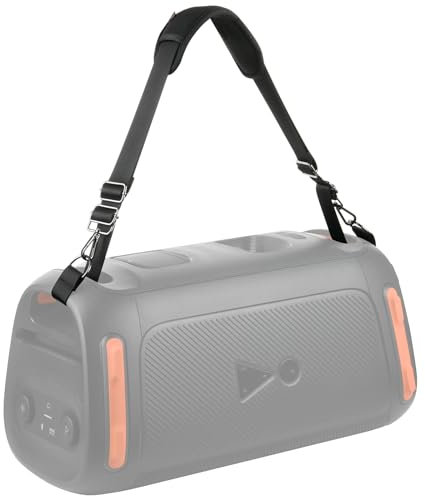 TXesign Reise-Schultergurt für JBL PartyBox 110 Bluetooth-Lautsprecher, Tragegurt Carrier Holder Sling Strap für JBL Paytybox Lautsprecher, Schwarz