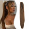Dcbaboo Ponytail Extension Pferdeschwanz Haarteil Zopf Extension mit Klammer Gerade Lang Haarverlängerung Zopf Clip Synthetik Glatt Pferdeschwanz Haarextension, 50cm Dunkelbraun & Hellbraun