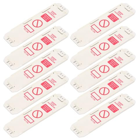 Safety Inspection for Accident Prevention, 10 Safety, Inspection Record Tag for Ladders, Inventory, Machinery, Construction, Scaffold Status Holder and