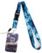 ZAMXHUG Porta Badge da Collo - Cordino Porta Badge da Collo Personalizzato, Porta Badge per Carte d'identità con Cordino,Portabadge Collo Retrattile per Porta Badge Identificativo,Ufficio Scuola