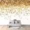 Tapete Fototapete 350 x 256 cm Goldweiß Tapeten Muster Elegantes Und Festliches Thema, Vliestapete Tapete Wanddeko Ideen Wohnzimmer Schlafzimmer Küche Tapete für Design Liebhaber