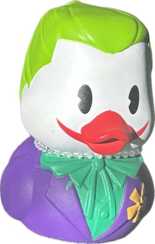 Just Play 7,6 cm große Gummientenfigur, Joker-Design