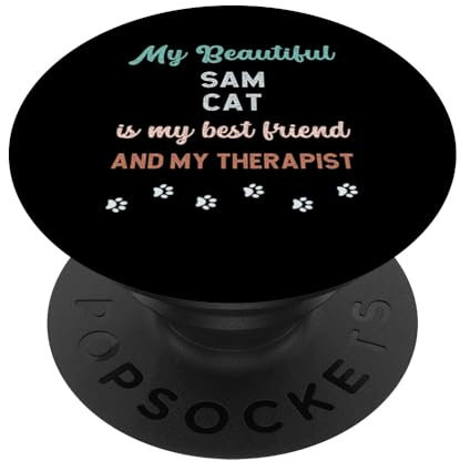 Sam Sawet Katzenbesitzer, Liebhaber, Therapeut und Freund PopSockets Klebender PopGrip