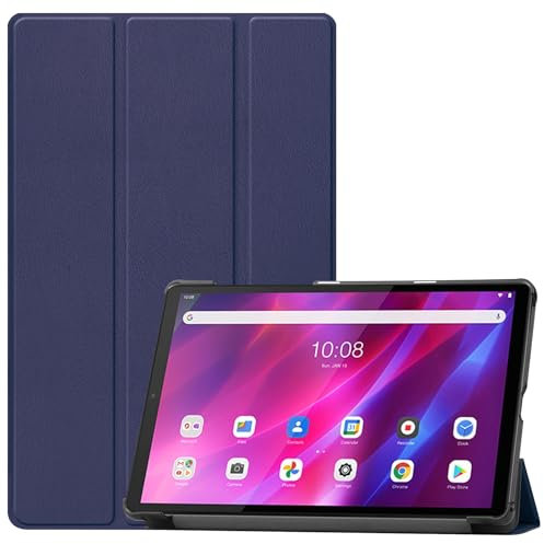 Funda para Lenovo Tab K10 de 10.3 pulgadas TB-X6C6F TB-X6C6X TB-X6C6NBF, delgada, a prueba de golpes, funda protectora rígida para tablet Enovo Tab K10 de 10.3 pulgadas con apagado y encendido