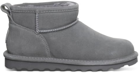 BEARPAW Damen Shorty Stiefelette, Gadget Gray 071, 39 EU