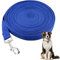 Correa Perro Adiestramiento, 10M Correa Perro Larga, Correas Adiestramiento para Perros Nylon Larga Resistente,para Perros Grande y Pequeño(Azul)