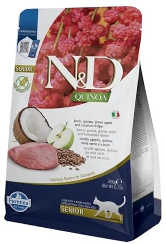 Farmina N&D Quinoa Senior agnello gatto 1,5 kg