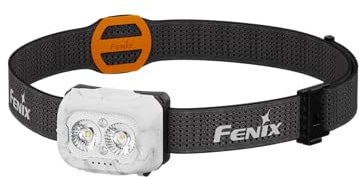 Fenix HL18R-T V2.0 Stirnlampe LED Aufladbar,800 Lumen Hell,Wiederaufladbar USB-C,3 x AAA Batterie Dual Fuel,125M,IP66 Wasserdichte Scheinwerfer,Sport Adjust-Stirnband,Camping,Joggen,Angel (White)