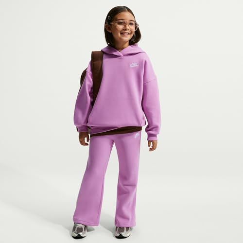 Nike Sportswear Club Fleece Oversize-Hoodie Für Ältere Kinder, Lt Magenta/Lt Magenta/White, FZ5579-503, M