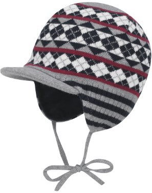 Döll Jungen Mütze, grau