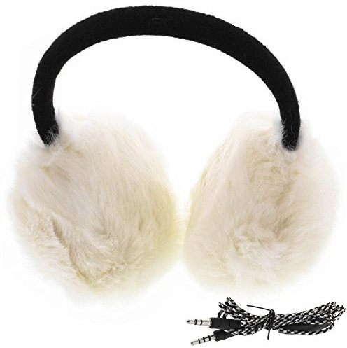 Zestaw sĹ uchawkowy Forever Fluffy ecru