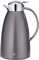 alfi Gusto Glass Vacuum Lacquered Metal Thermal Carafe for Hot and Cold Beverages, 1.0 L, Space Grey