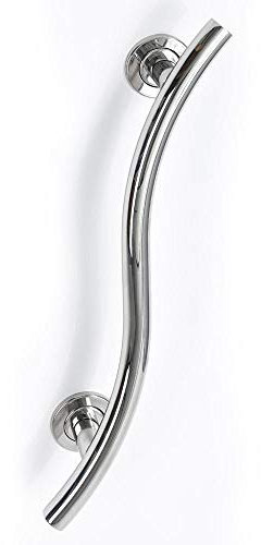 NRS Healthcare SPA Stainless Steel Curved Grab Rail