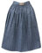 Stockerpoint Sc-300 Damen Midi Dirndlschürze, Blau, 34-38