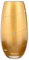 DIAMANTE Swarovski Gold Metallic Silhouette Barrel Bullet Vase with Swarovski Crystals - 25cm