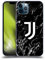 Head Case Designs Offizielle Juventus Football Club Schwarz Marmor Soft Gel Handyhülle Hülle kompatibel mit Apple iPhone 12 / iPhone 12 Pro
