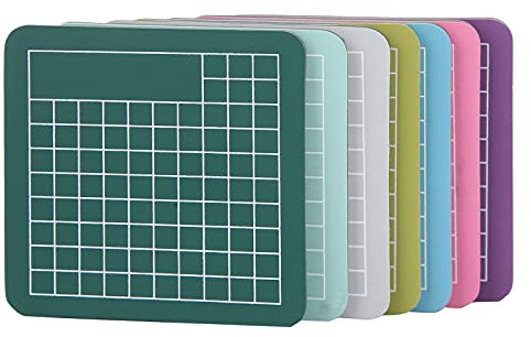 7-teilige Mini-Schneidematte, Flexible Kunststoff-Schneidebrett-Matten-Set Selbstheilende Mini-Matte Handgefertigtes Zubehör für das Handwerk Carving