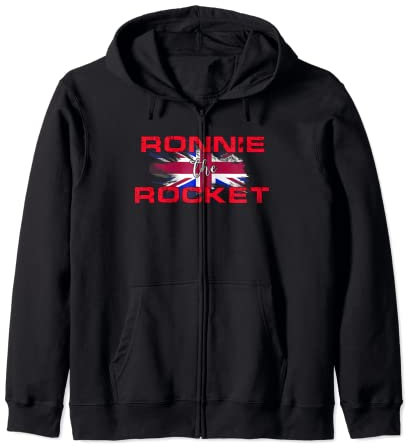 Ronnie The Rocket Snooker-Fanartikel Kapuzenjacke