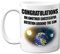 Funny Birthday Mug for Men Women - Earth Rotation - Novelty Birthday Mugs Present Gifts for Colleague Auntie Uncle Brother Sister Son Daughter Mum Dad, 11oz Ceramic Coffee Humour Joke Banter Cup