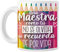 BAOBAB REGALOS Una Maestra Como Tú, no se olvida, se recuerda de por Vida - Taza Profesores y Profesoras Fin De Curso - maestro - maestra - Docentes. Cerámica blanca Ideal Para beber Café