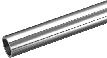 QUARKZMAN 304 Edelstahl Rohr 20mm AD, Runde Nahtlose 2mm Wandstärke | Edelstahl Gerade Rundrohr 300mm Länge, Silber Metallrohr für Industrie Heim Gartendekoration