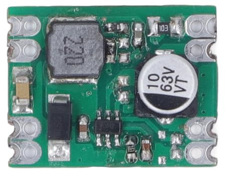 DC-zu-DC-Abwärtsmodul, 600-mA-Spannungswandlerplatine, 6V-55V-Eingang, 3,3V-Ausgangs-Abwärtsmodul für LED-Leuchten, Solarlichttreiber