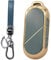 MEDZUK Coque Clé Compatible avec Mini Countryman U25 2024-2025 2026 Coque de Protection pour clé de Voiture TPU, Accessoire Étui pour Clés avec Porte-clés (Gris-bleu)