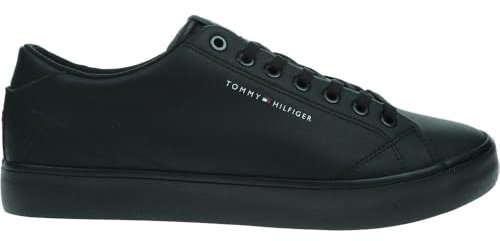 Tommy Hilfiger Zapatillas Sneaker para Hombre, Negro (Black), 42 EU