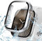 Neitra wasserdichte Hülle für Apple Watch Series 10 46mm Schutzhülle mit HD Glass Displayschutzfolie, Hart PC Voller Körper Kratzfest Gehäuse Cover für Apple Watch Series 10 46mm