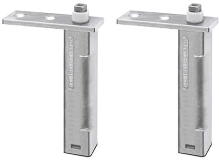 SagaSave Bisagra de puerta de congelador, 2 piezas de repuesto de bisagra de puerta superior de refrigerador de acero inoxidable, bisagras pivotantes de puerta para frigorífico y congelador (tipo B)