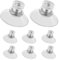 8 piezas de ventosa, ventosas para cristal, Ø 32mm con tuerca moleteada,Ventosas para Cristal, Ventosas con Rosca y Tuerca de Apriete,Ventosas para Coche