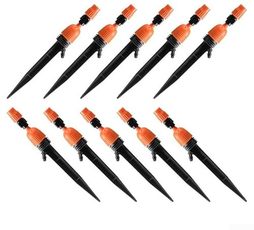 10 STÜCKE Outdoor Garten Sprinkler, Einstellbare Garten Rasen Sprinkler, Wasser Sprinkler System Garten Bewässerung Sprinkler Für Outdoor Garten Hof Rasen