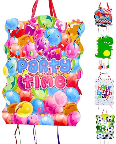 Piñata für Kindergeburtstag, Pinata, Geburtstag, Pinata, Pinata, Geburtstags-Piniata, große Pinata, Pinata, Pinata, MANLOZ (Party Time)
