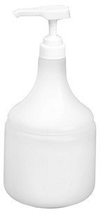 SIBEL Shampoo dispensing bottle - pump action - LARGE 1000ml