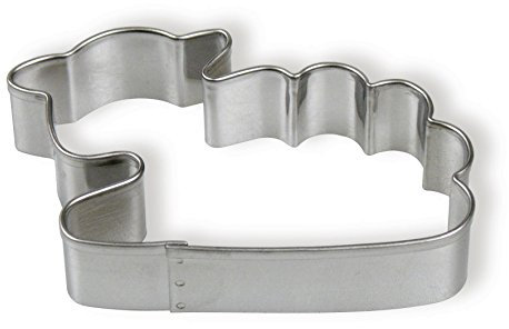 °° Ausstechform Osterlamm, 4x6,5cm, Weißblech, Einleg.