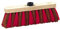 Milbox Nespoli MO433151 Besen, Kokosborsten, Zebra Rot 29 cm + Tülle