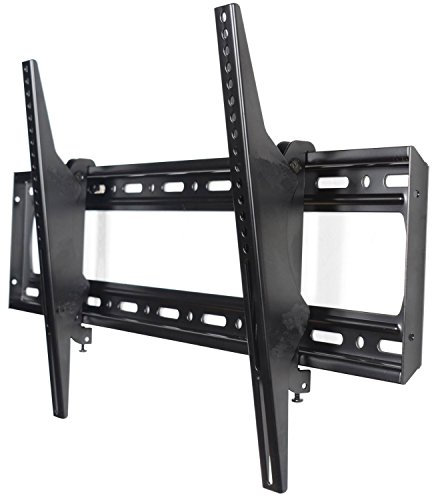 VideoSecu Supporto da parete inclinabile per TV da 60, 65, 68, 70, 75, 78, 78, 80, alcuni modelli fino a 85 90, LED, LCD, Plasma, HDTV a schermo piatto, capacità fino a 99,8 kg 804B CC. 06